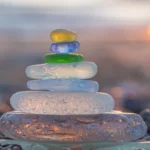 sea glass hunting acadia national park